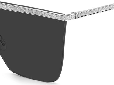 Women Jimmy Choo Sunglasses: LEAH/S - Black Silver - SpecSMART Eye Clinic (Zoom View)